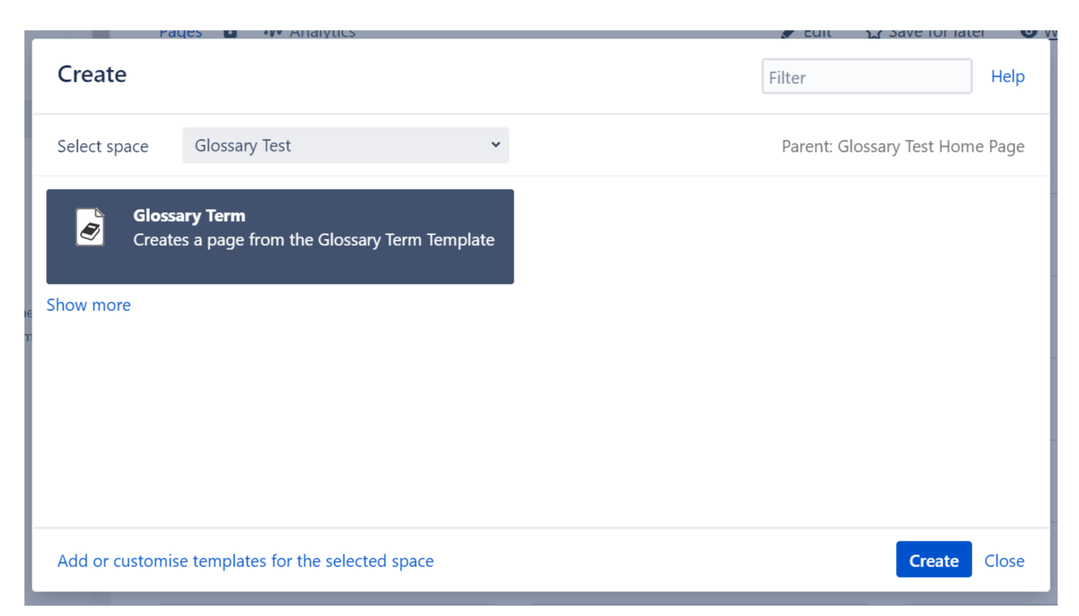 How to create a glossary in Confluence? Actonic Unfolding your