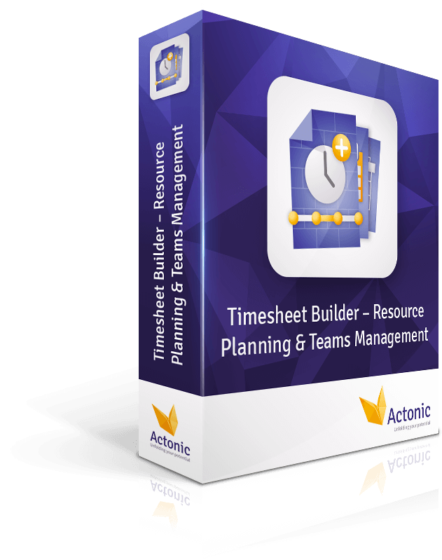 Packshot Timesheet Builder – Resource Planning & Teams Management
