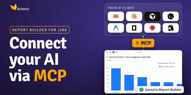 Ask Claude, Cursor or Codex for a Jira report through the Report Builder MCP server